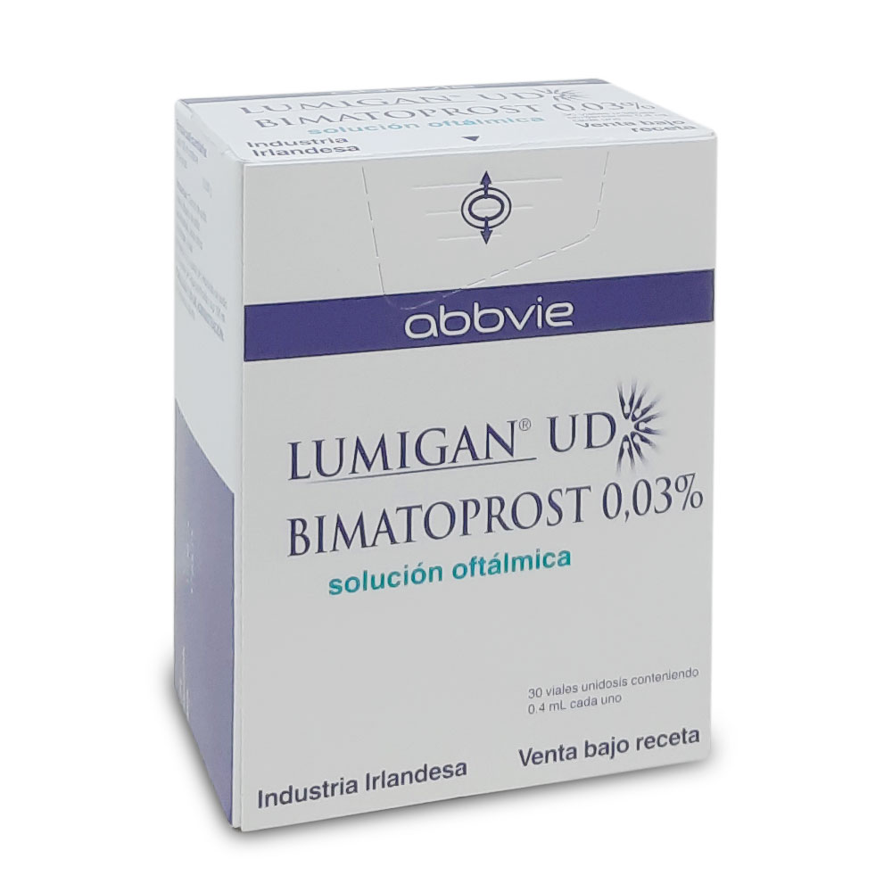 LUMIGAN UD 0.03% VIAL 30 DOSIS X 0.4ML