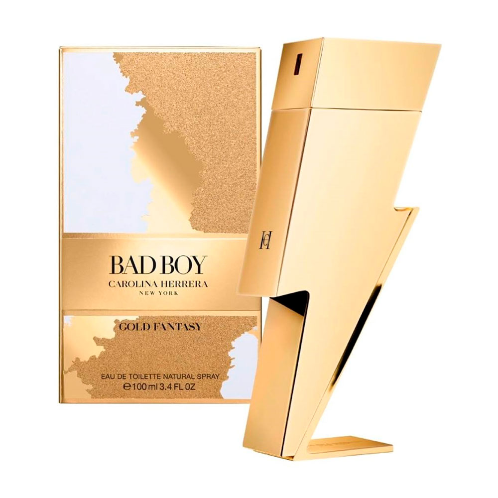 CAROLINA HERRERA BAD BOY GOLD FANTASY EDT 100ml