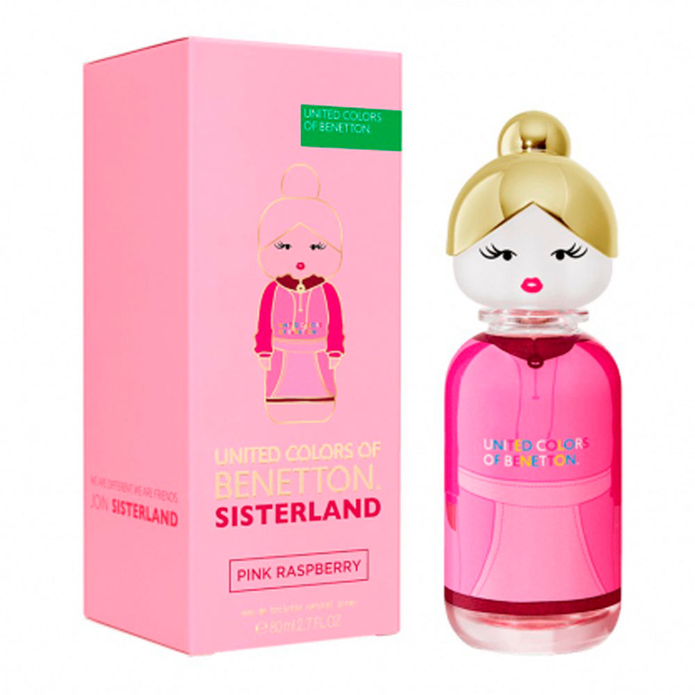 BENETTON SISTERLAND PINK RASPBERRY EDT 80ml