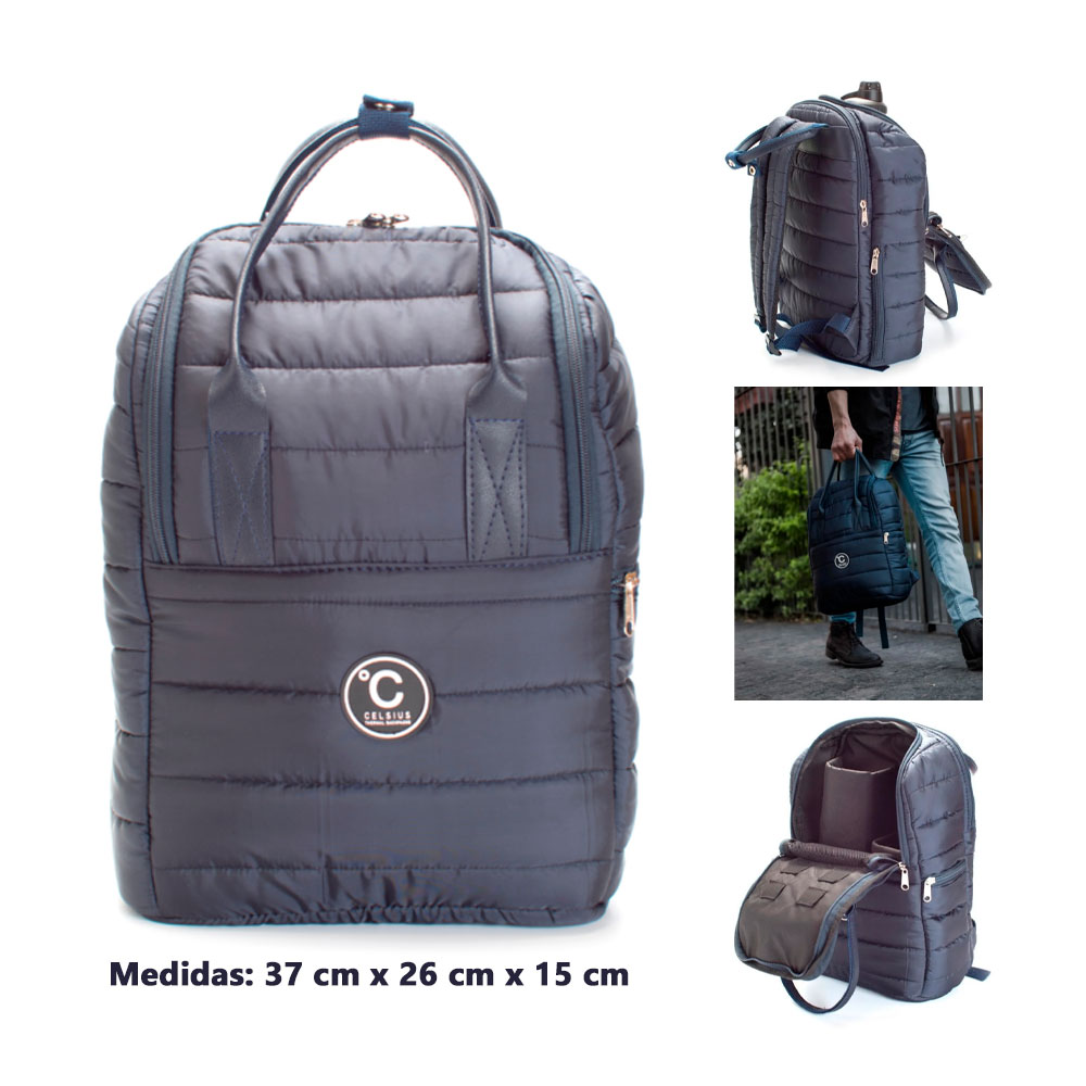CELSIUS MOCHILA TERMICA ASPEN AZUL MARINO